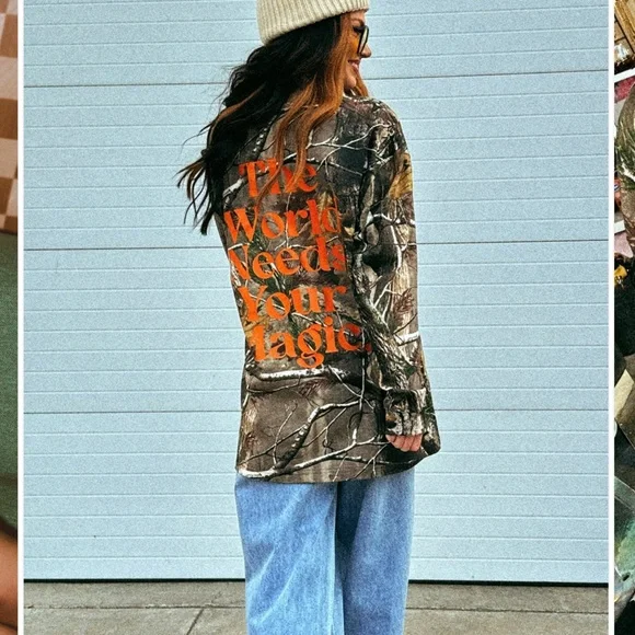 Dressed in LaLa oversized Smiley Camo ๐ฅ๐๐ผ - Picture 2 of 5